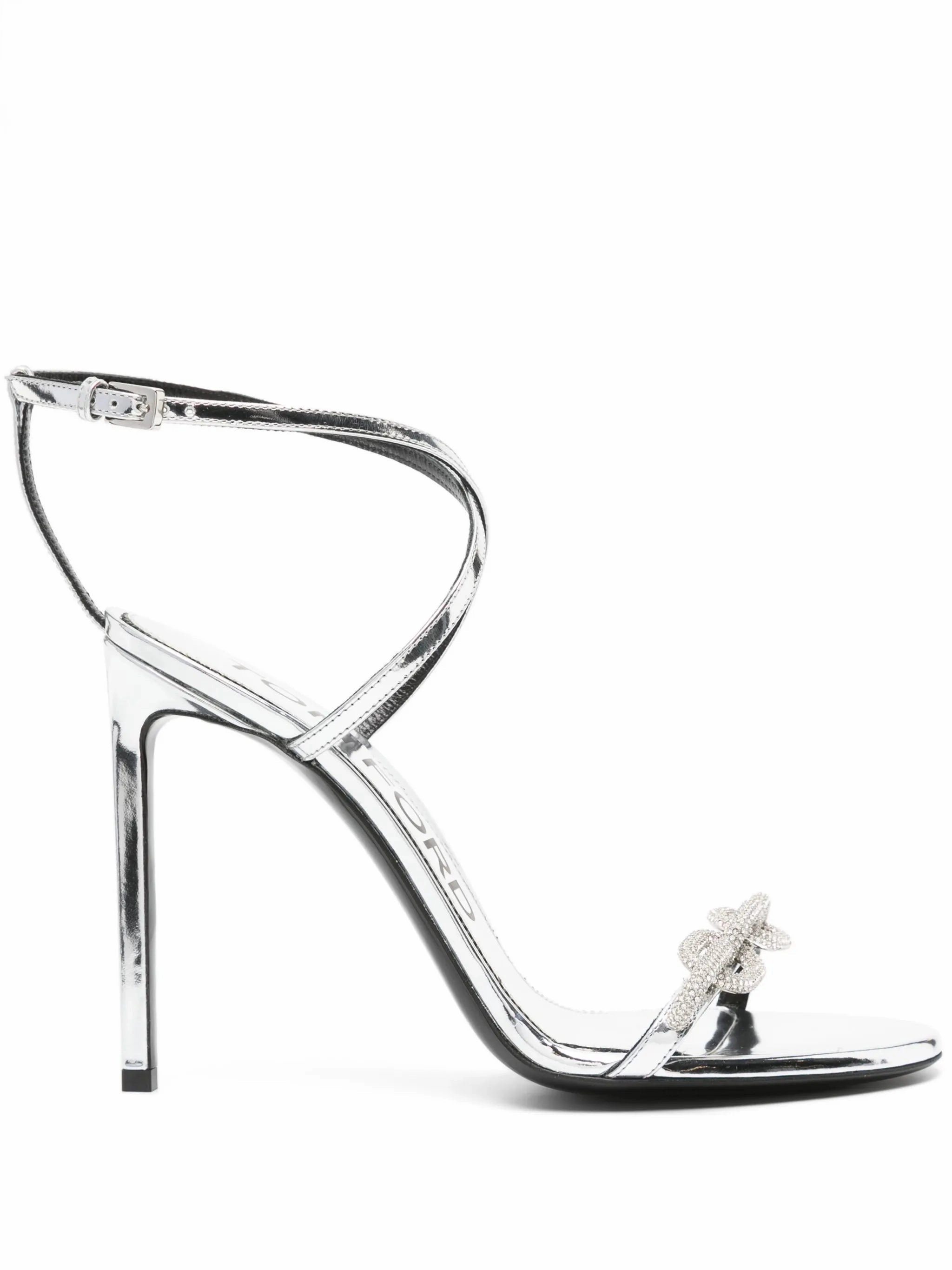 105mm crystal-embellished sandals Sandals Cliffs By White Mountain