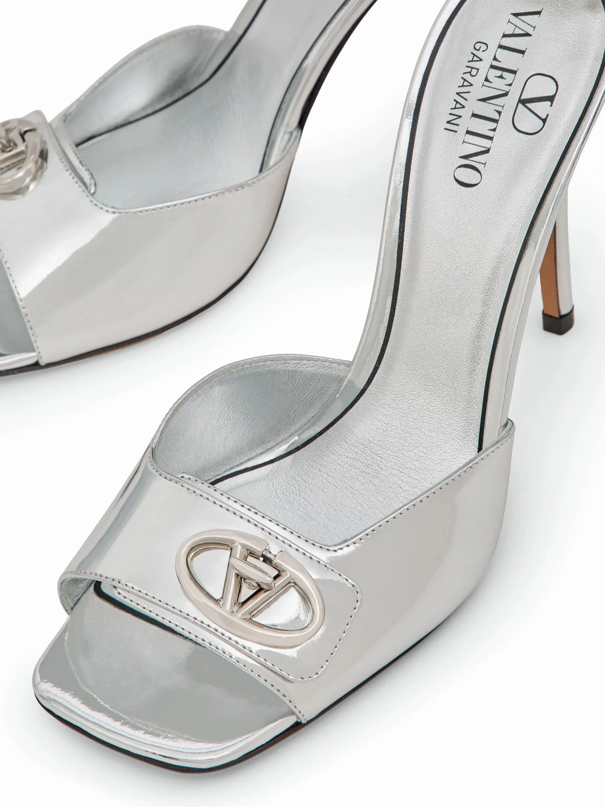 105mm VLogo Locker sandals Rubberised Sandals