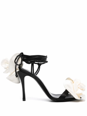 Sandals Jamaica Montego Bay 110mm floral-appliqu sandals