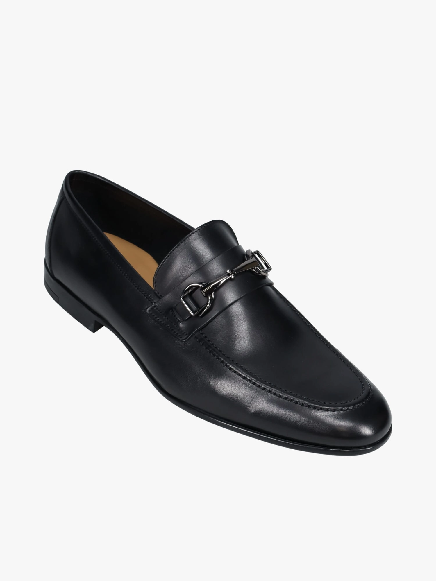 Flat Oxford Shoes 3052 Black  Leather