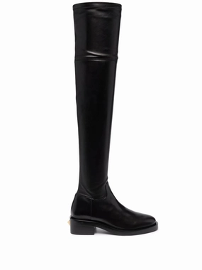 Dr Martens Industrial Steel Toe Boots 30mm Roman Stud over-the-knee boots