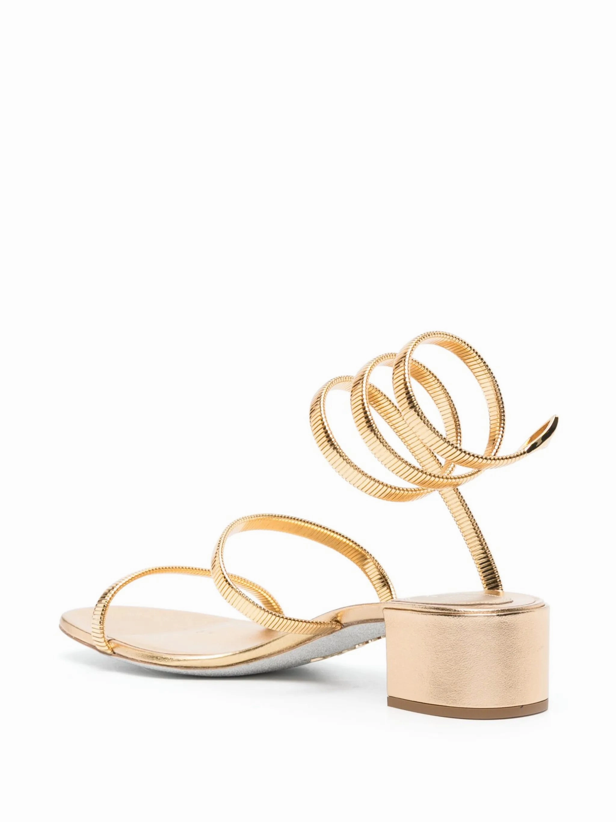 40mm snake-chain spiral sandals Sandals Montego Bay Pictures