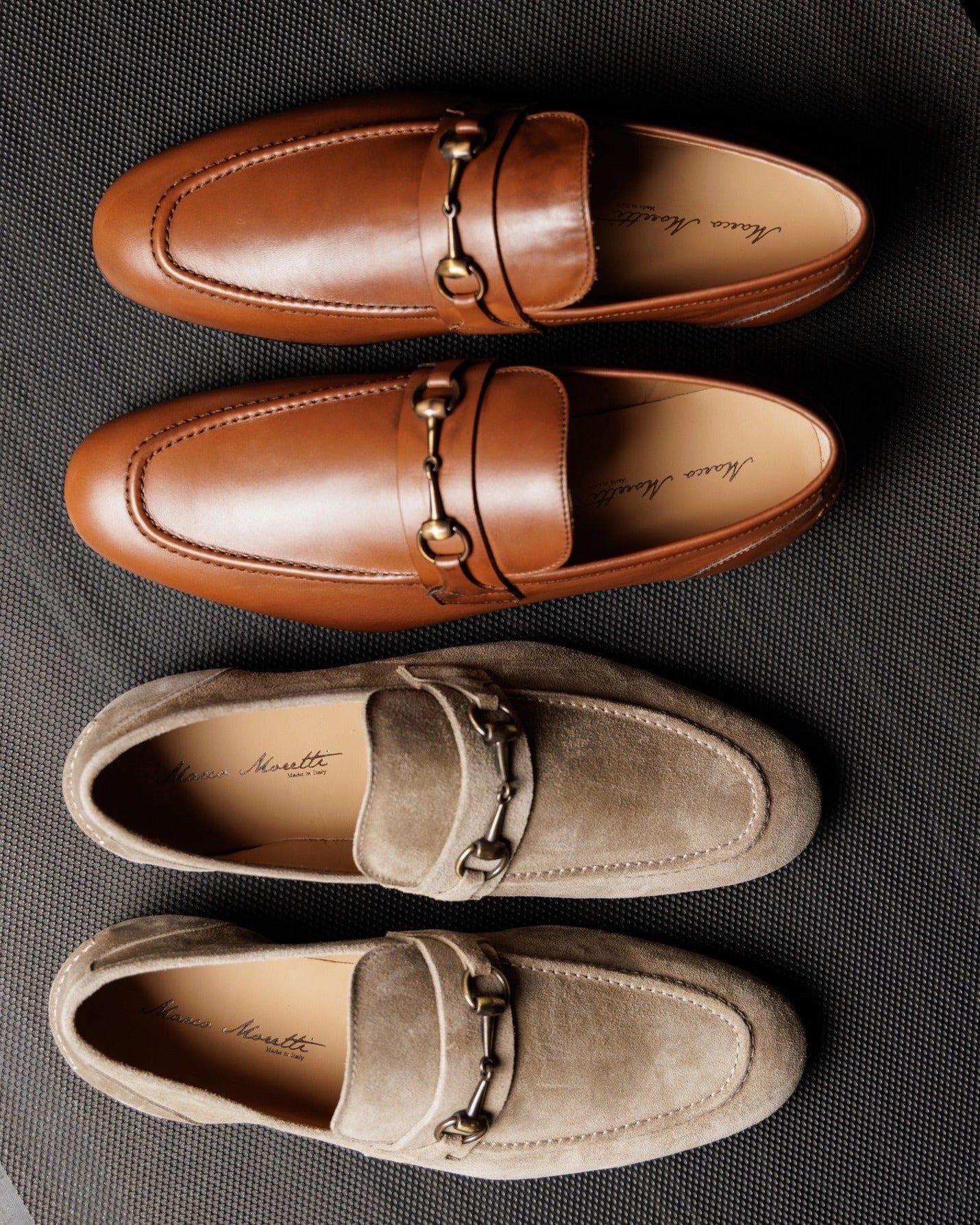 4697 Cognac Leather Vince Flat Shoes