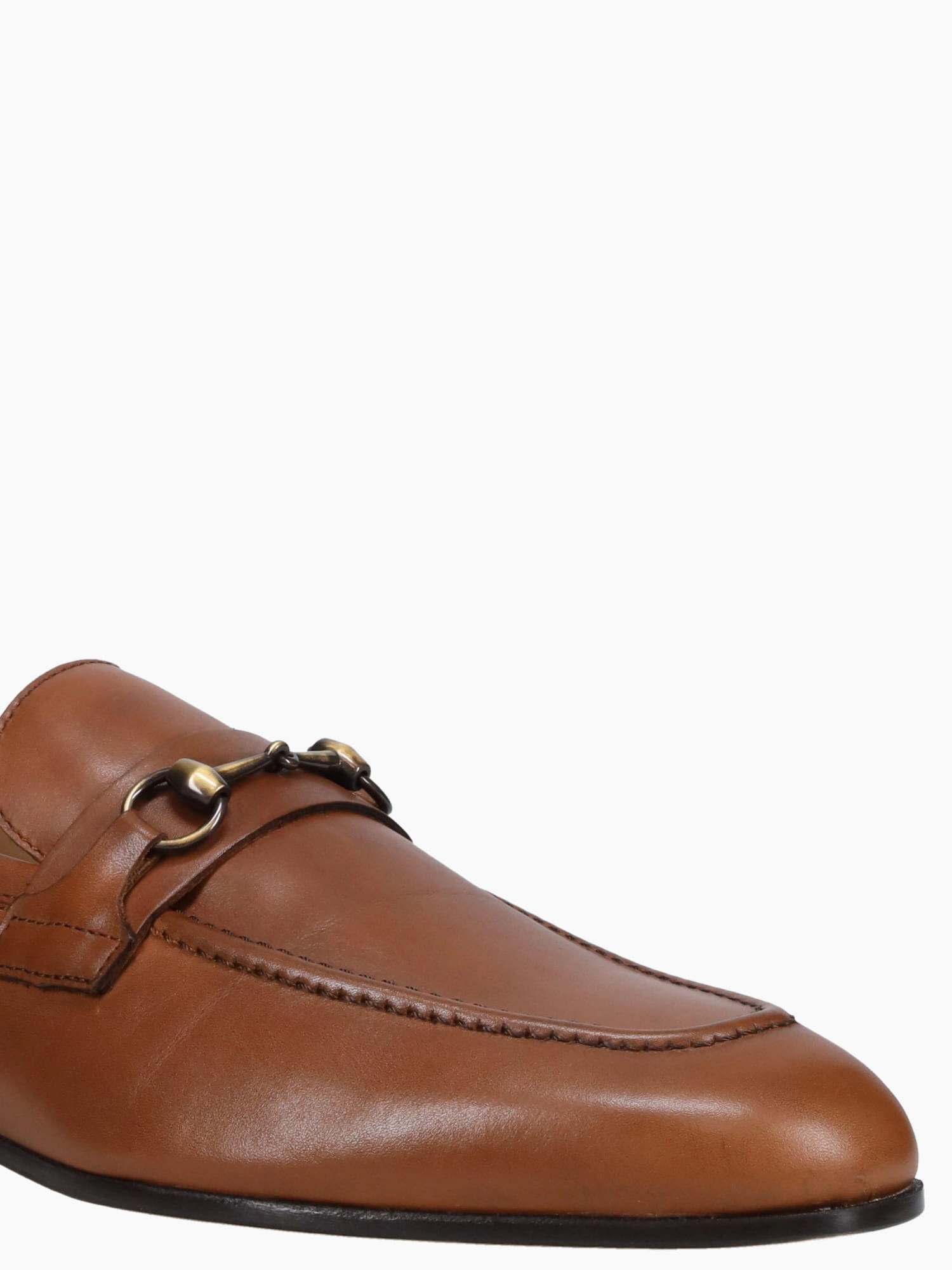 4697 Cognac Leather Flat Shoe Porn