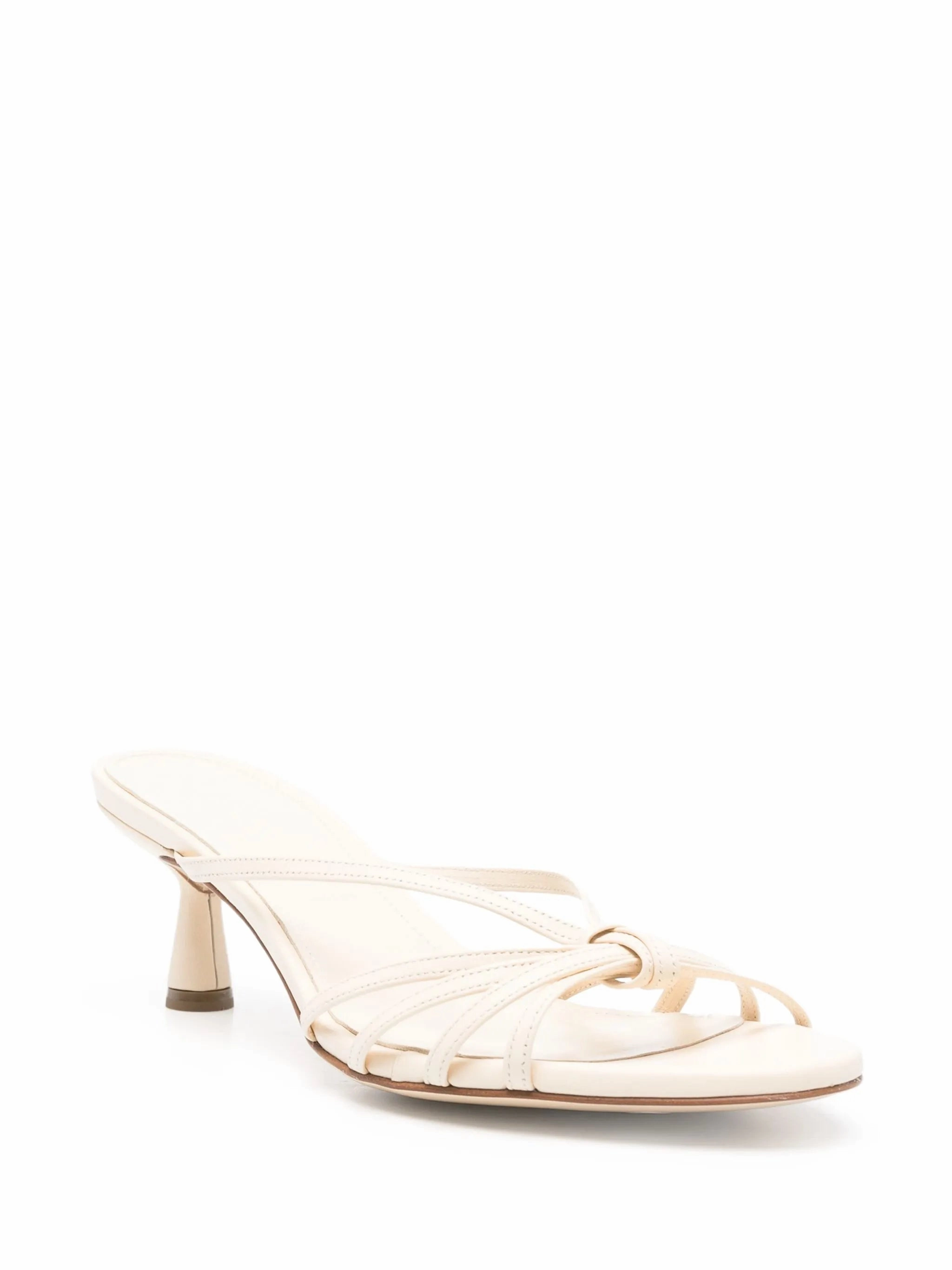 Coral Sandals 50mm leather sandals