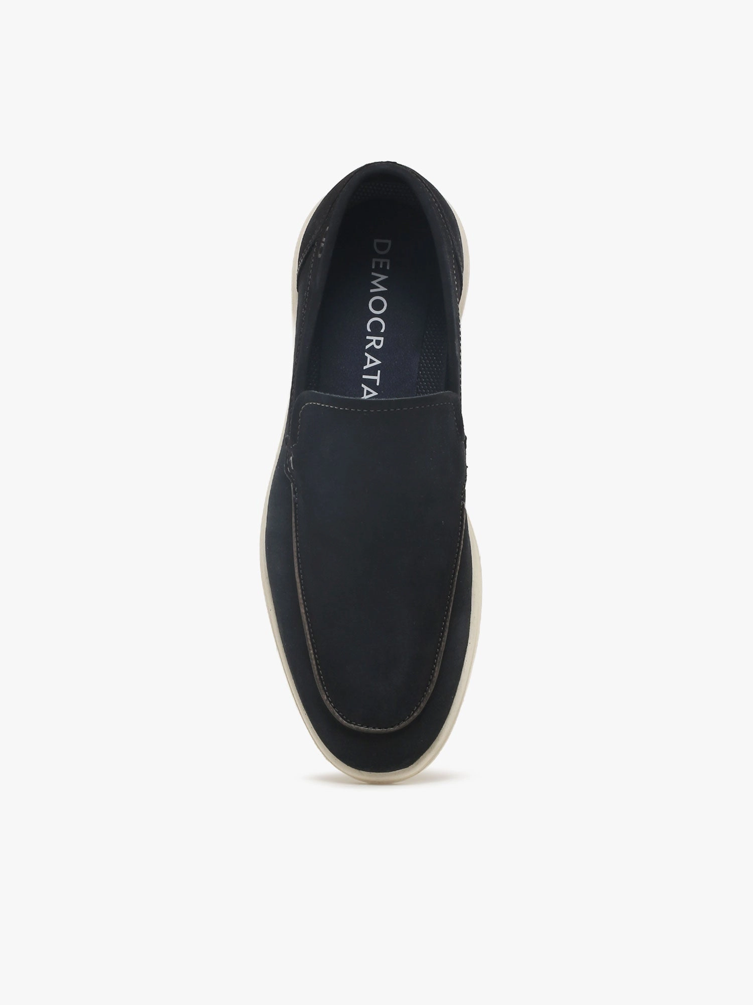 647101001 Navy Nobuck Flat Tap Shoes