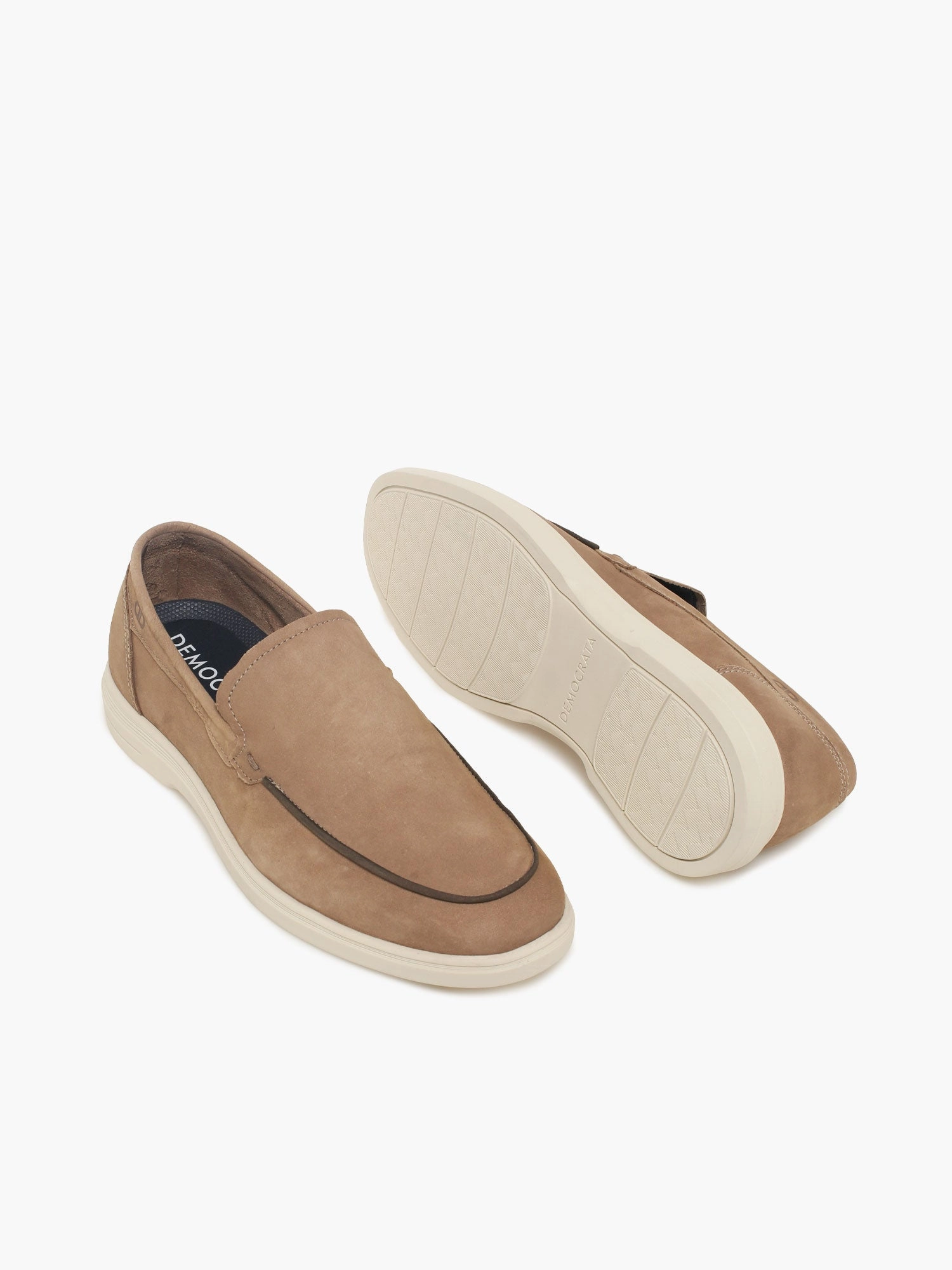 647101003  Rato Nobuck Thick Sole Flat Shoes