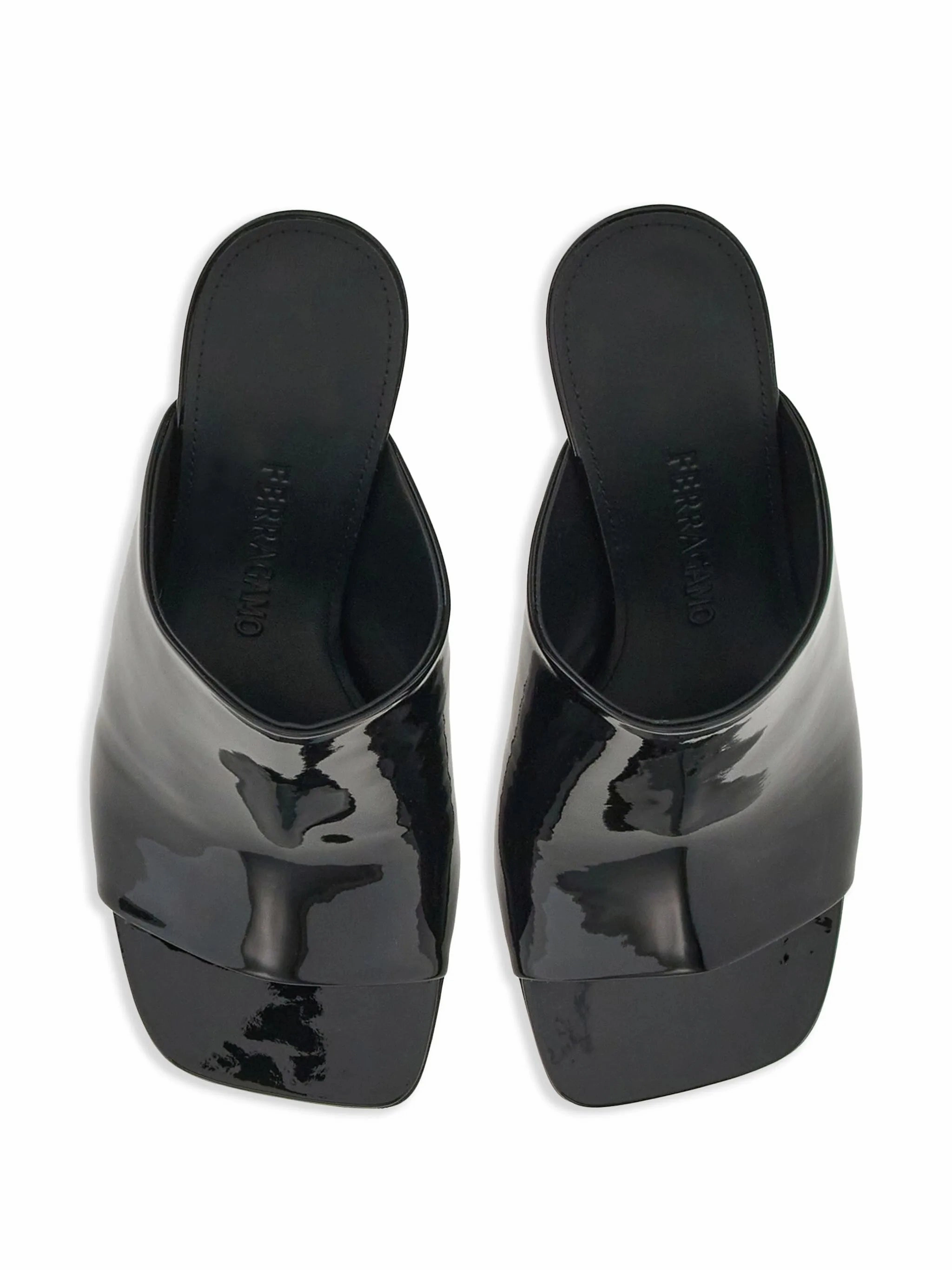 85mm leather sandals