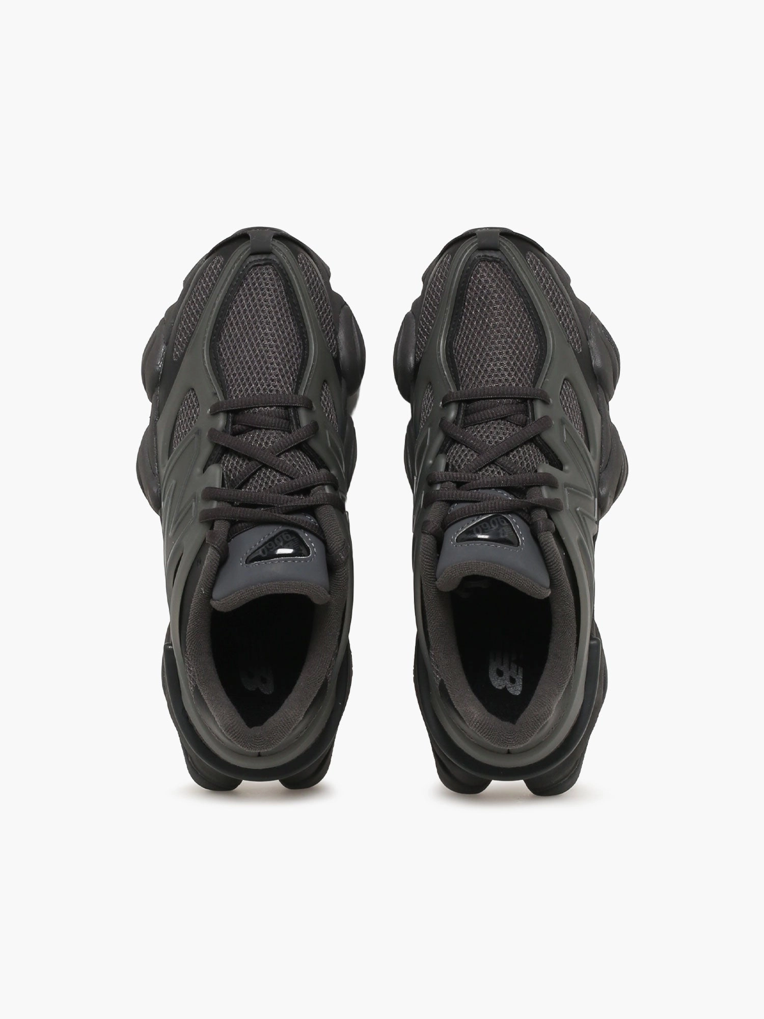 Shoes Flat Sandals 9060 Black Cement