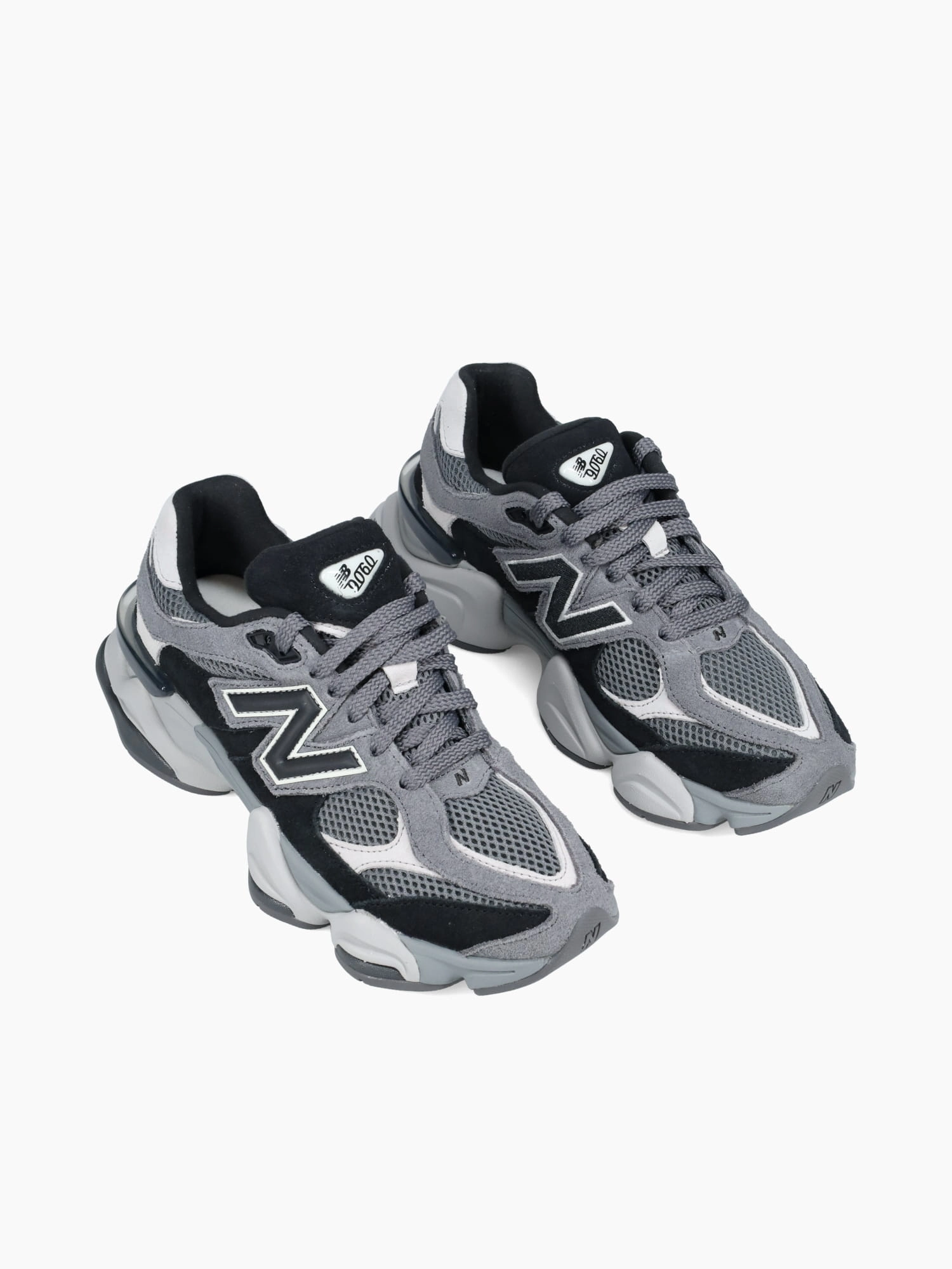 Calves Hurt When Walking In Flat Shoes 9060 Black Grey suede