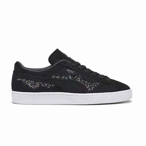 Soccer Turf Shoes Puma   Swarovski Wmns Suede 'Black'
