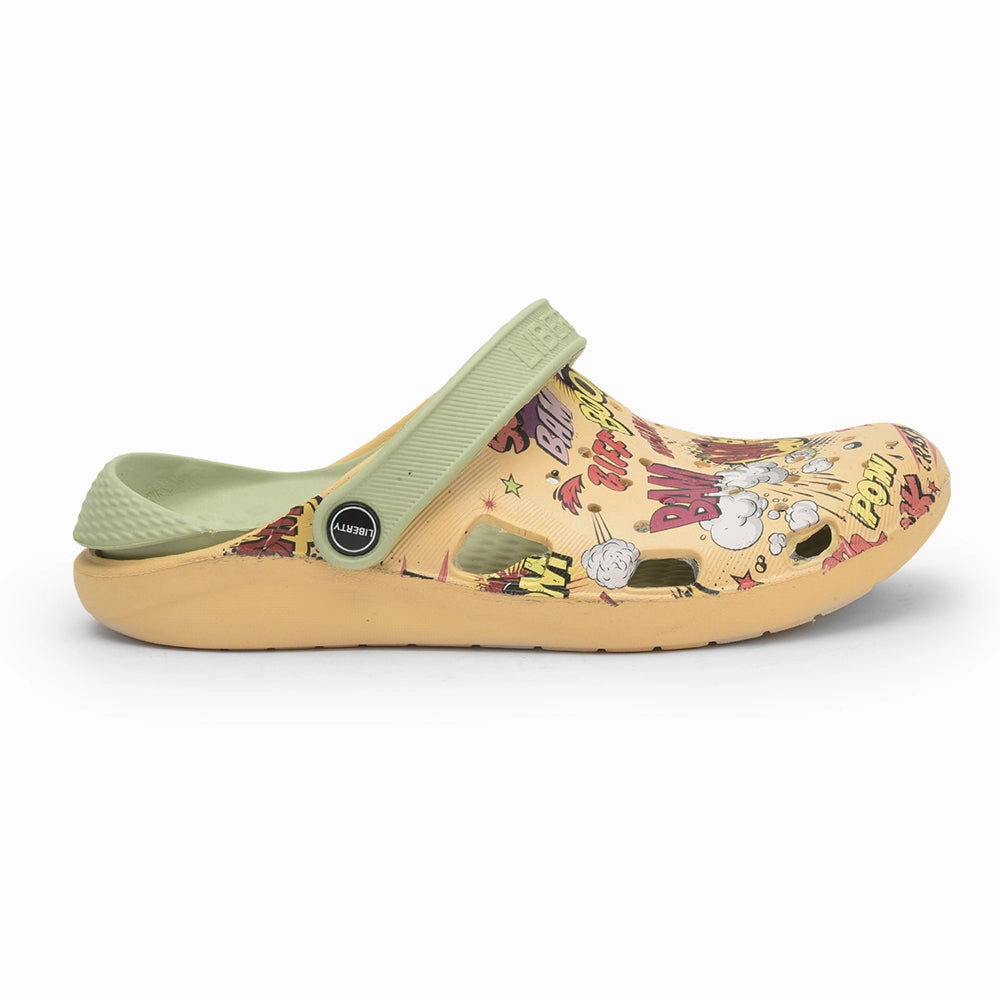 Wedge Flip Flop Sandals A-HA By Liberty LPMXT-810 Men Orange Clogs