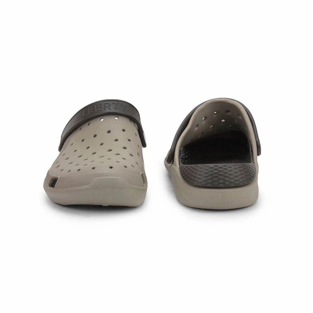 A-HA Casual Beige Clogs For Men LPMXT-800 By Liberty Walking Sandals Comfortable