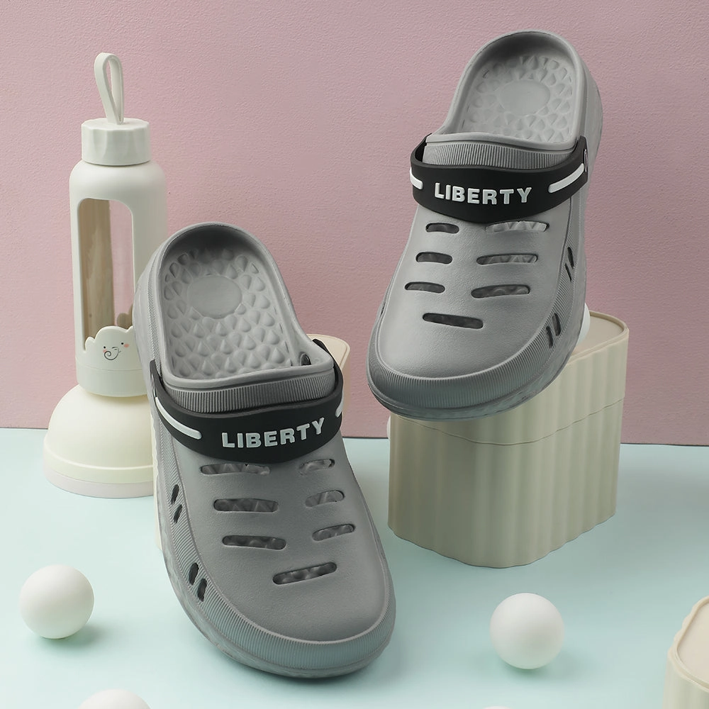 A-HA Casual Grey Clogs For Men BEACHRIDEM By Liberty Rainbow Sandals San Clemente