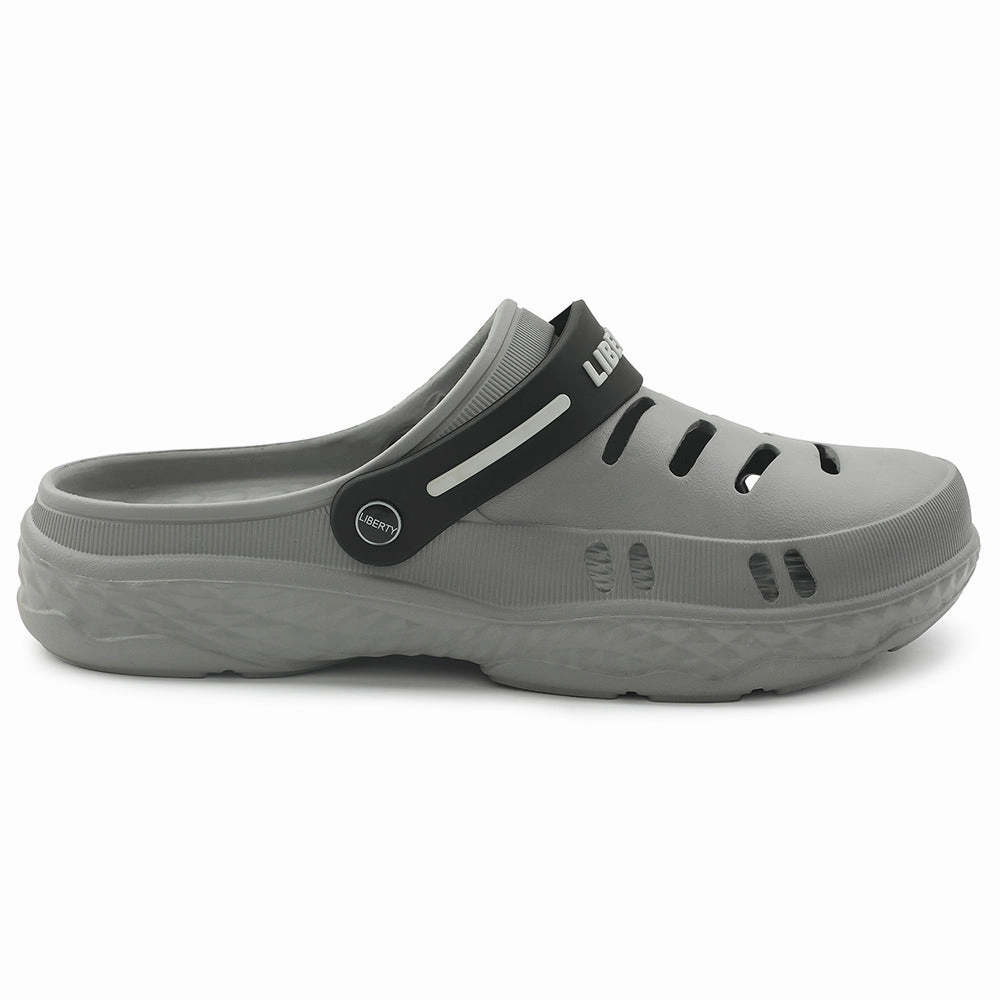 A-HA Casual Grey Clogs For Men BEACHRIDEM By Liberty Mk Kors Sandals