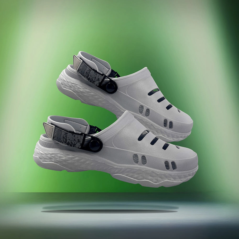 777 Sale A-HA Casual Light Grey Clogs For Men BEACHRIDE By Liberty