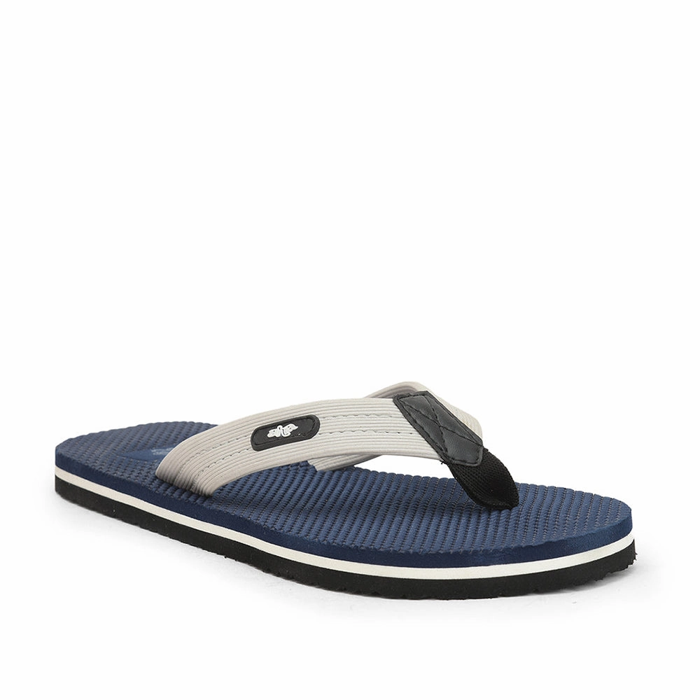 Slide On A-HA Casual Navy Blue Flip Flop For Men JTN-03 By Liberty