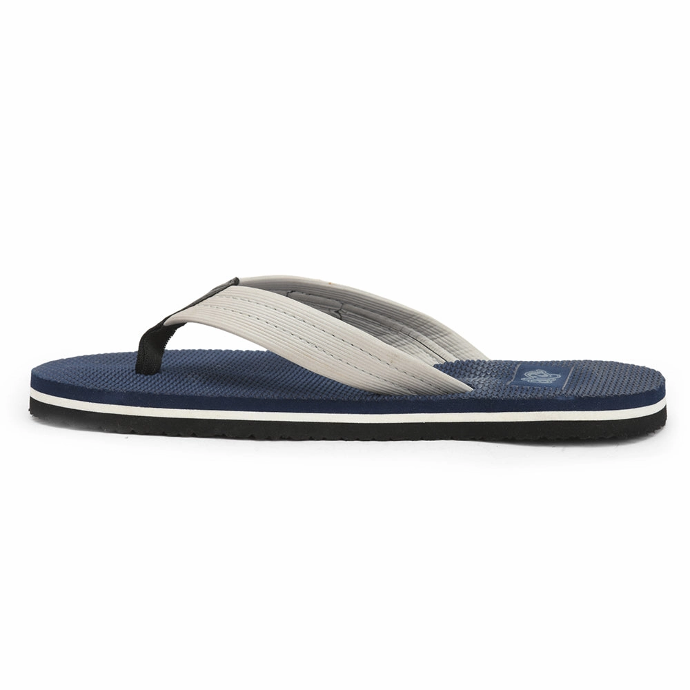 Car Slippers A-HA Casual Navy Blue Flip Flop For Men JTN-03 By Liberty