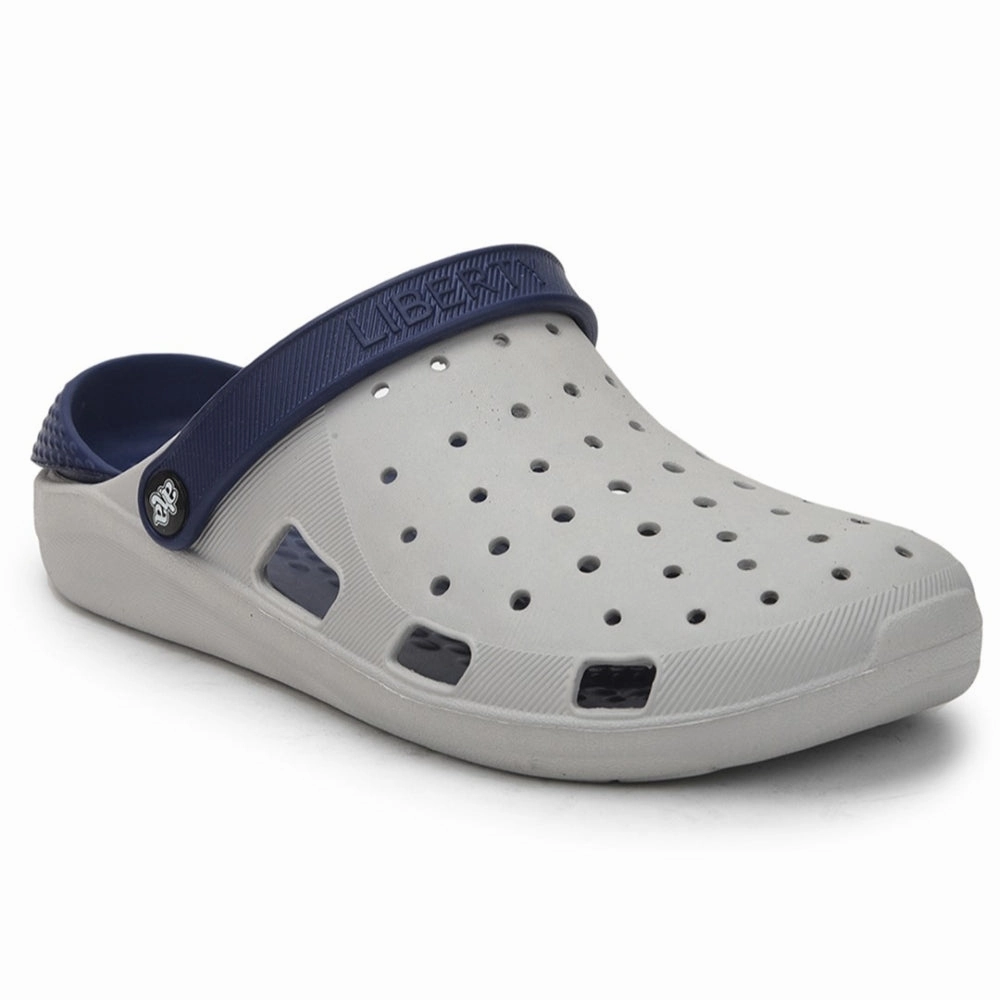 Custom Sandals A-HA Grey Slingback Clogs For Men LPMXT-800 By Liberty