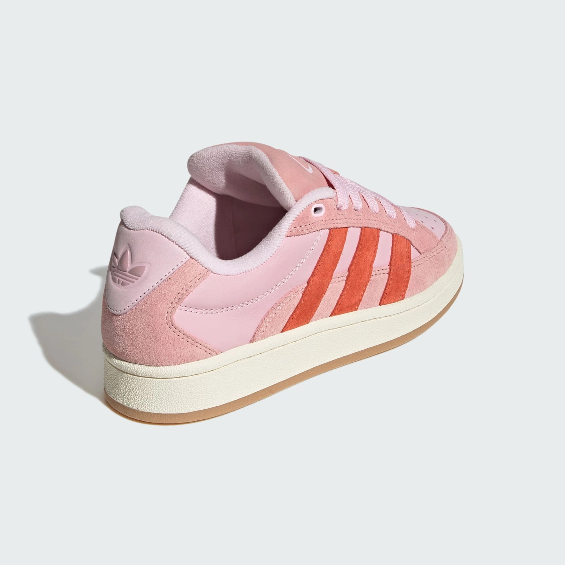 CAMPUS 00S BETA SHOES - Clear Pink / Cream White / Preloved Red Adidas Ballet Flat Shoes