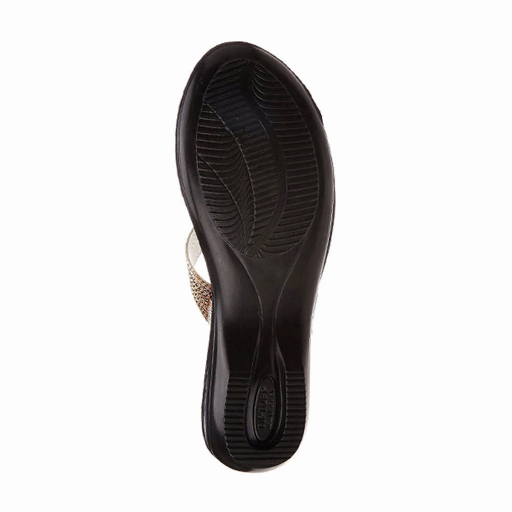 Pictures Of Slippers A-HA By Liberty ETHNIC-05 Women Ethnic Copper Slippers