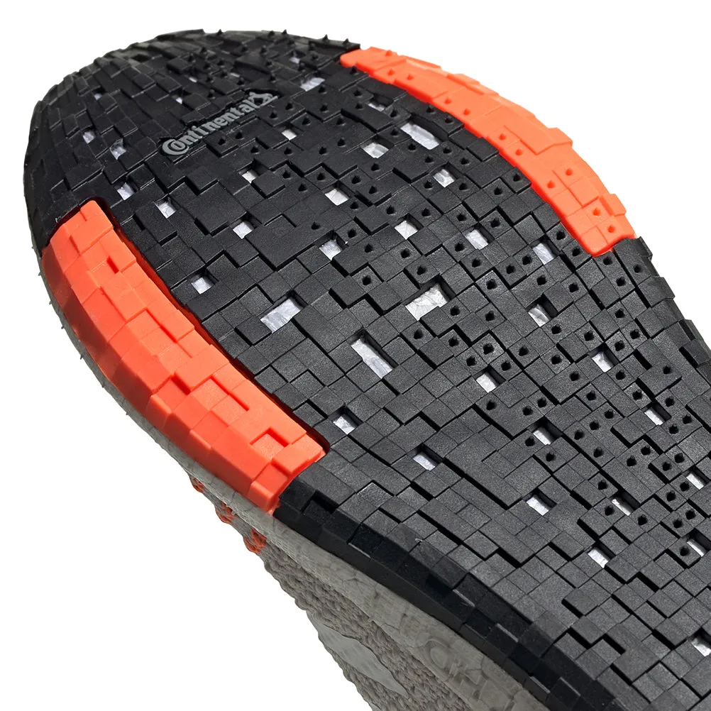 adidas Pulseboost HD Women's Running Shoe -Grey/White/Hi-Res Coral Best Running Shoe For High Arches