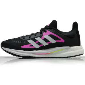Fast Running Shoes adidas Solar Glide 3 Women's Running Shoe - Core Black/White/Screaming Pink