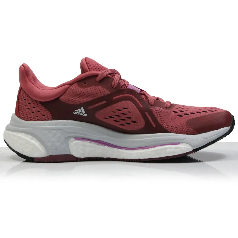 adidas SolarControl Women's Running Shoe - Wonder Red/Silver Metallic/Pulse Lilac Running Supernova Shoes