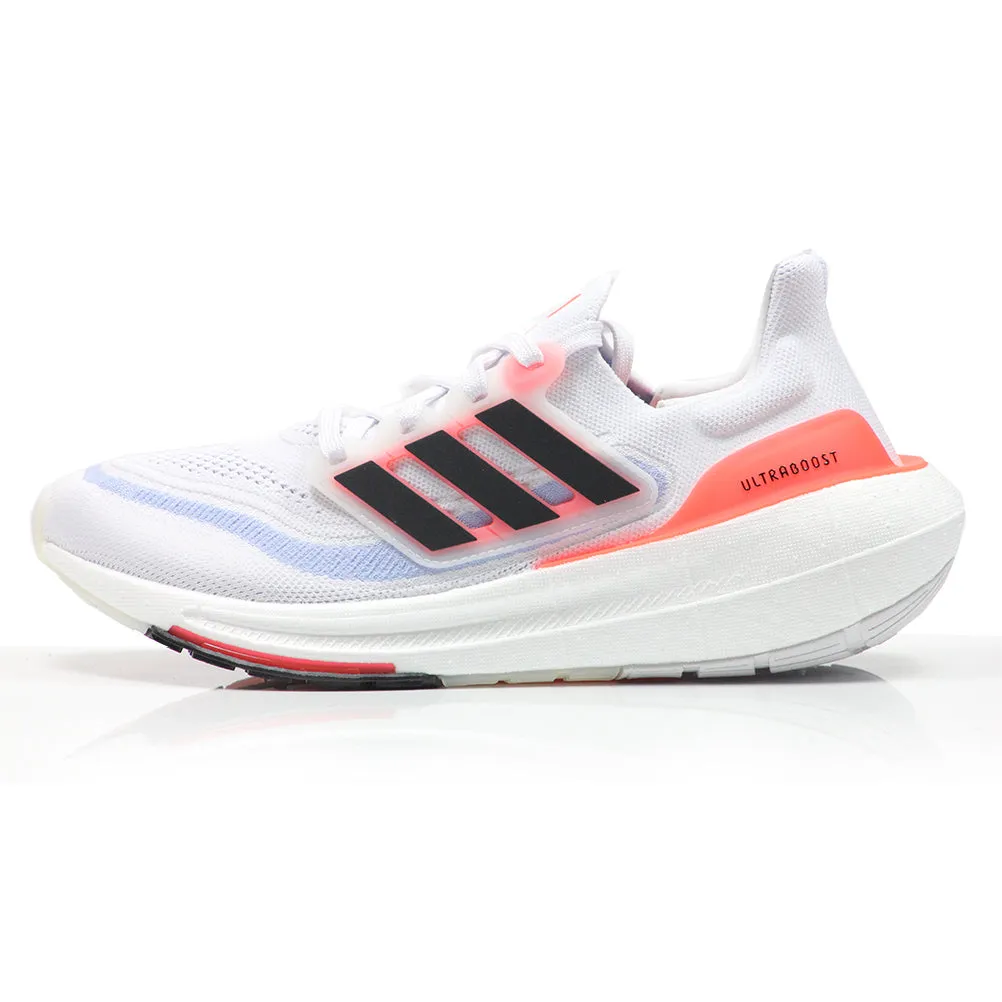 Running Shoes Marathon Uk Adidas UltraBoost Light Women's Running Shoe - Cloud White/Core Black/Solar Red