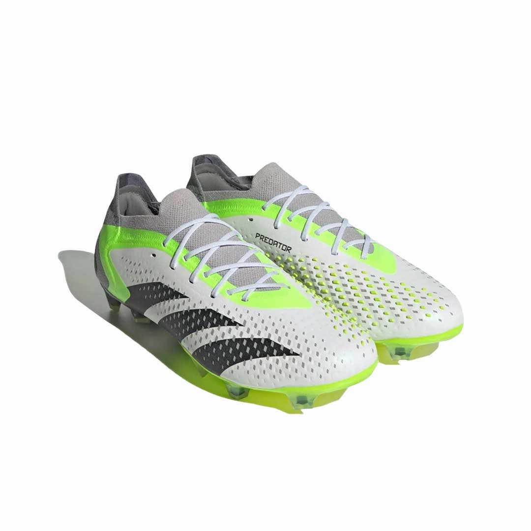 adidas - Unisex Predator Accuracy.1 Low Firm Ground Soccer Cleats (GZ0032) Youth Mercurial Soccer Cleats