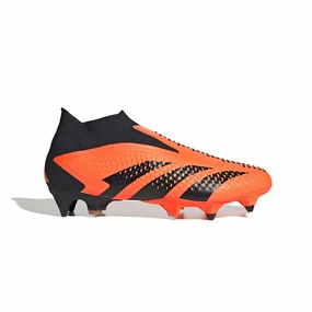 adidas - Unisex Predator Accuracy  Soft Ground Soccer Cleats (GW4568) Light Purple Soccer Cleats