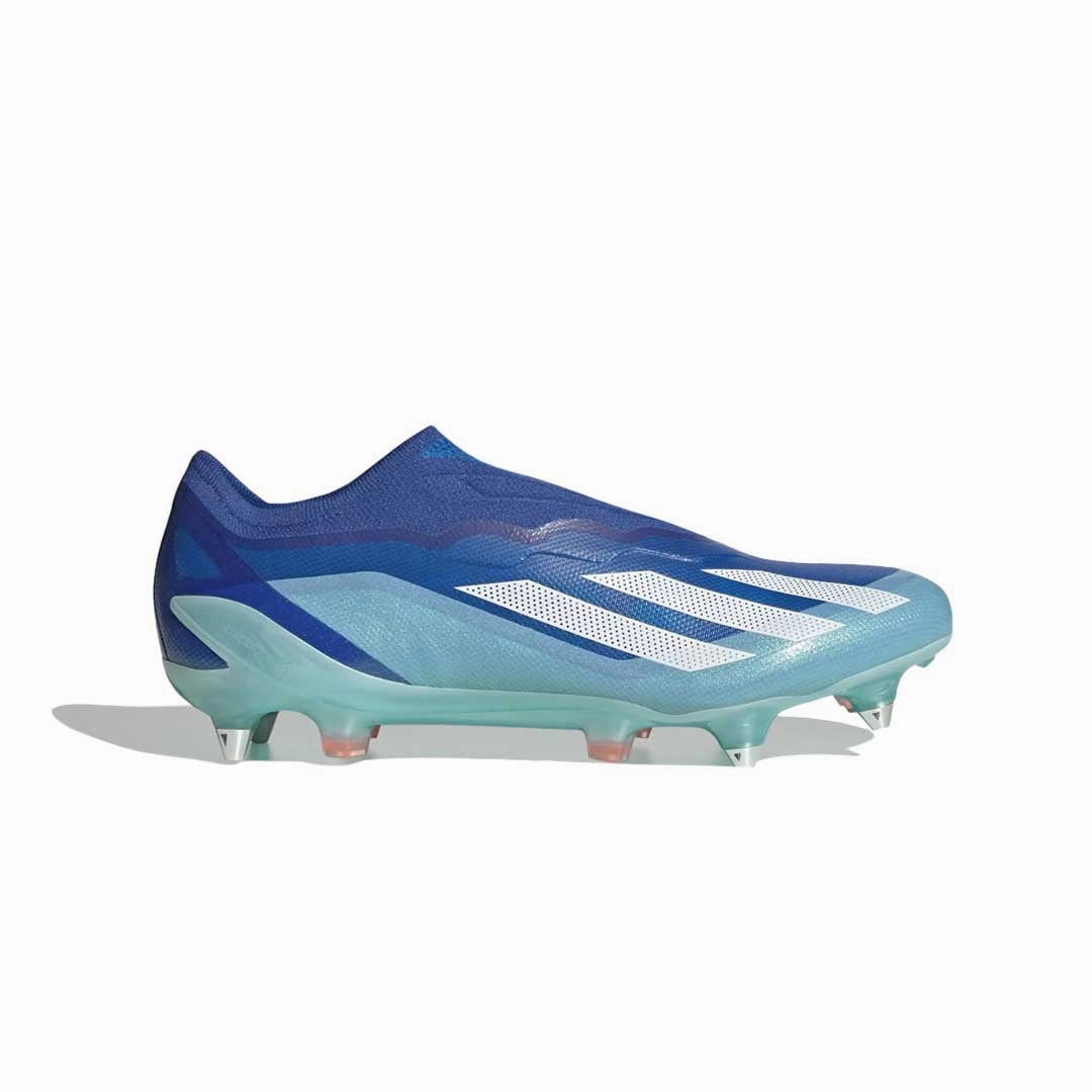 Do Soccer Cleats Run Small Or Big adidas - Unisex X Crazyfast.1 Laceless Soft Ground Soccer Cleats (IE6640)