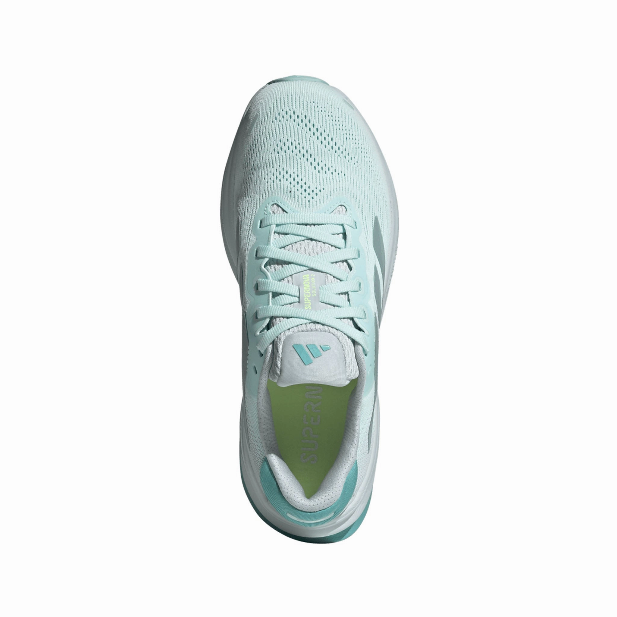 adidas | Women's Supernova Solution 2 Running Shoes - Halo Mint/Magic Grey Met/Mint Ton Adidas Marathon Shoes