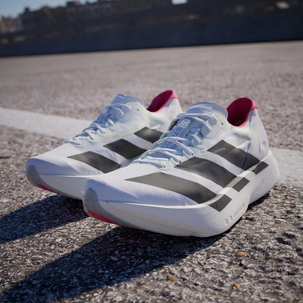 adidas Adizero Adios Pro 4 Women's Running Shoe - Cloud White/Core Black/Silver Metallic Tazon 6 Fm Running Shoe