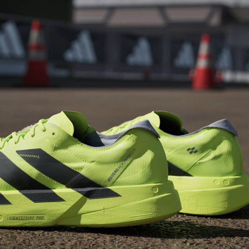 Best Running Shoes For Cushion adidas Adizero Adios Pro 4 Women's Running Shoe - Lucid Lemon/Core Black/Halo Silver
