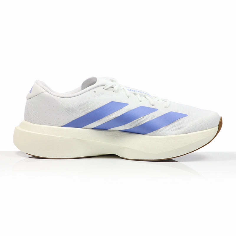 Shoes For Workout And Running adidas Adizero Evo SL Women's Running Shoe - Cloud White/Blue Fusion/Off White
