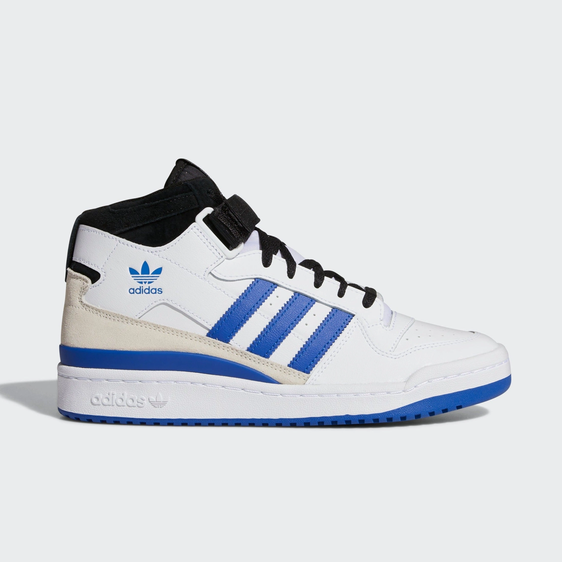 New Basketball Shoes 2022 Adidas Forum Mid 'White Blue Black'