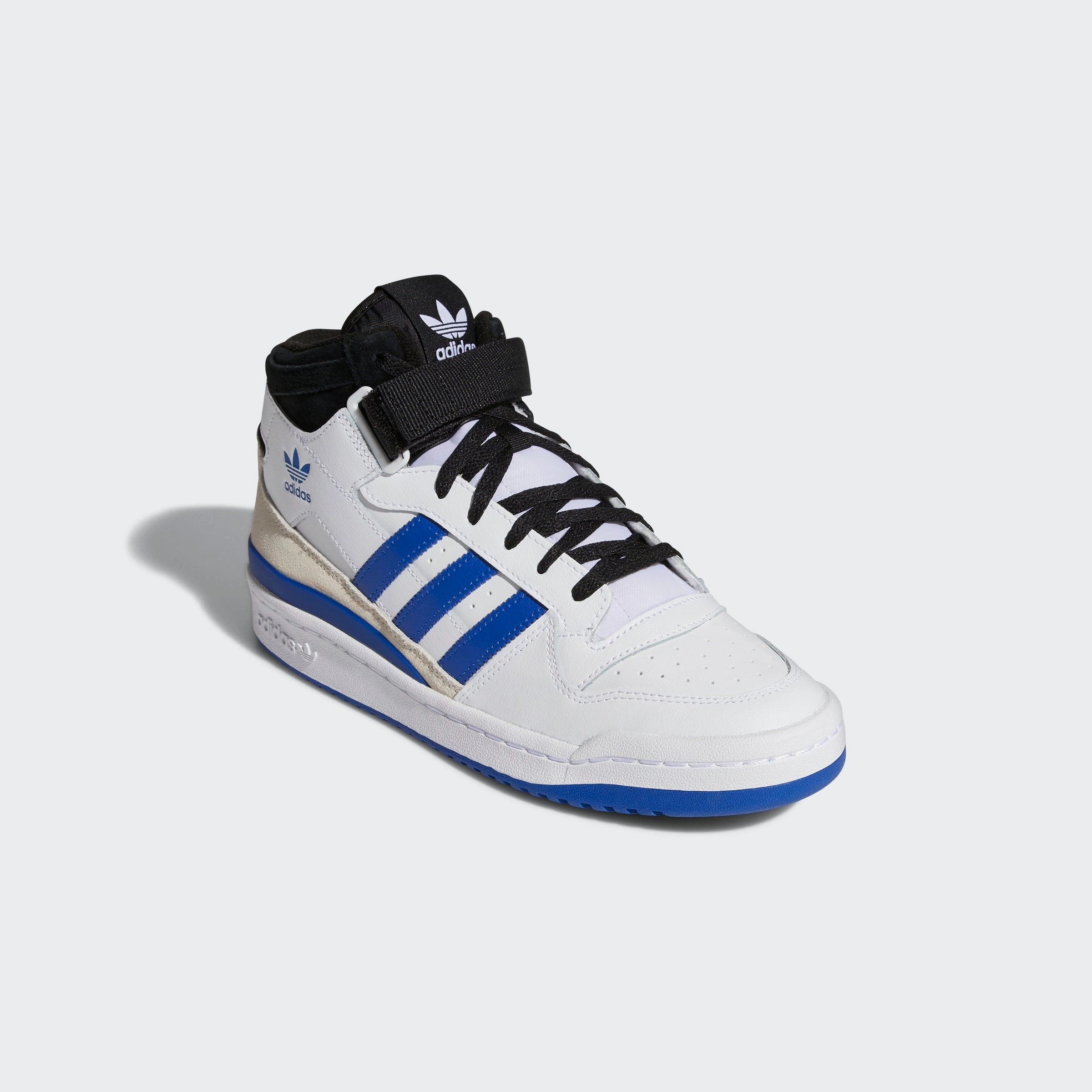 Basketball Shoes You Can Customize Adidas Forum Mid 'White Blue Black'