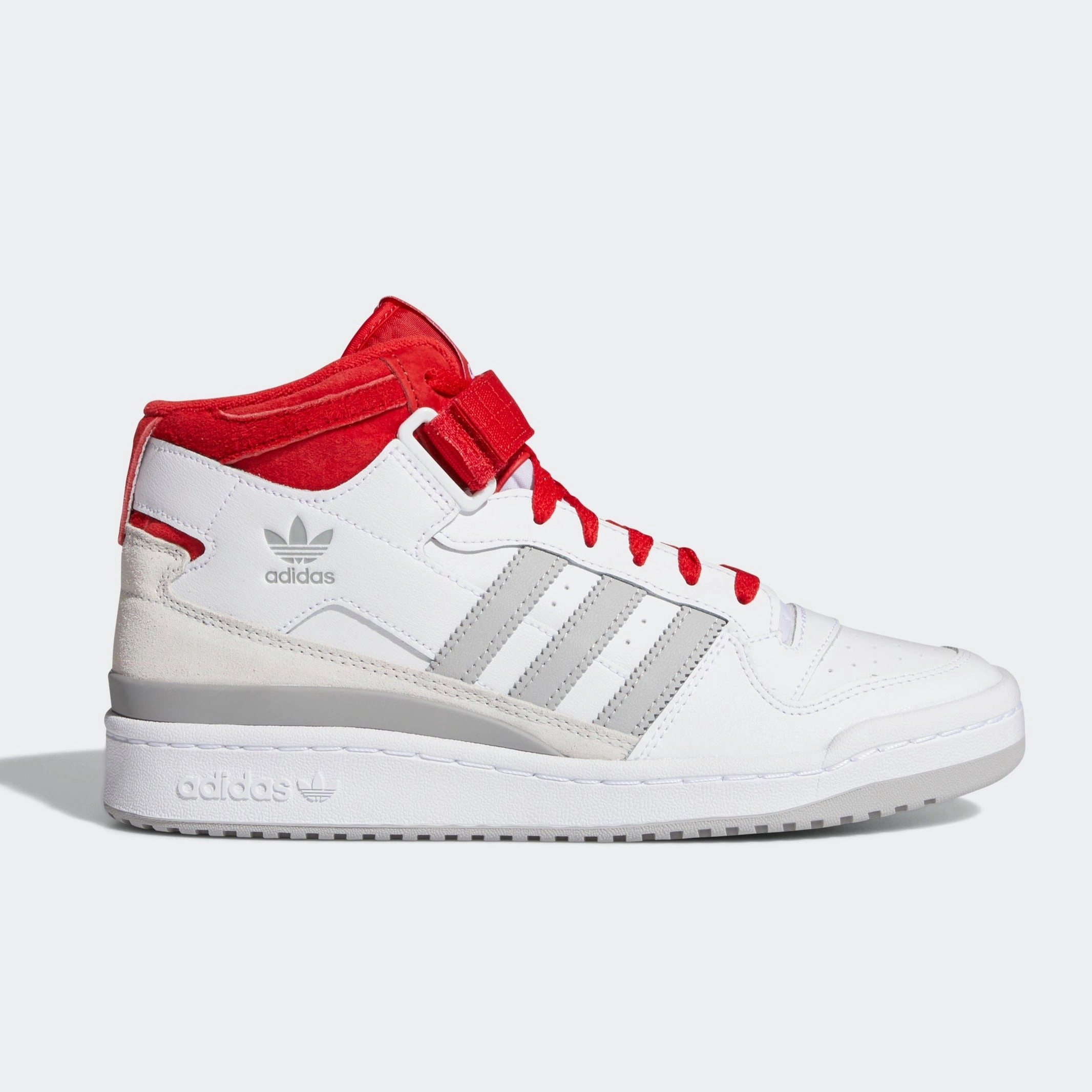Basketball Shoes In The 80s Adidas Forum Mid 'White Red'