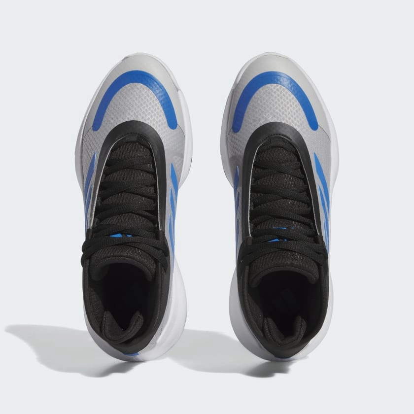 Youth Basketball Shoes Size 6.5 Adidas Men's Bounce Legends Grey/Blue Shoes