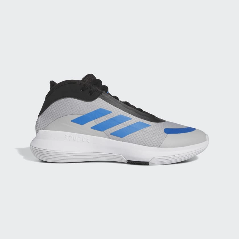 Adidas Men's Bounce Legends Grey/Blue Shoes Design Of Basketball Shoes