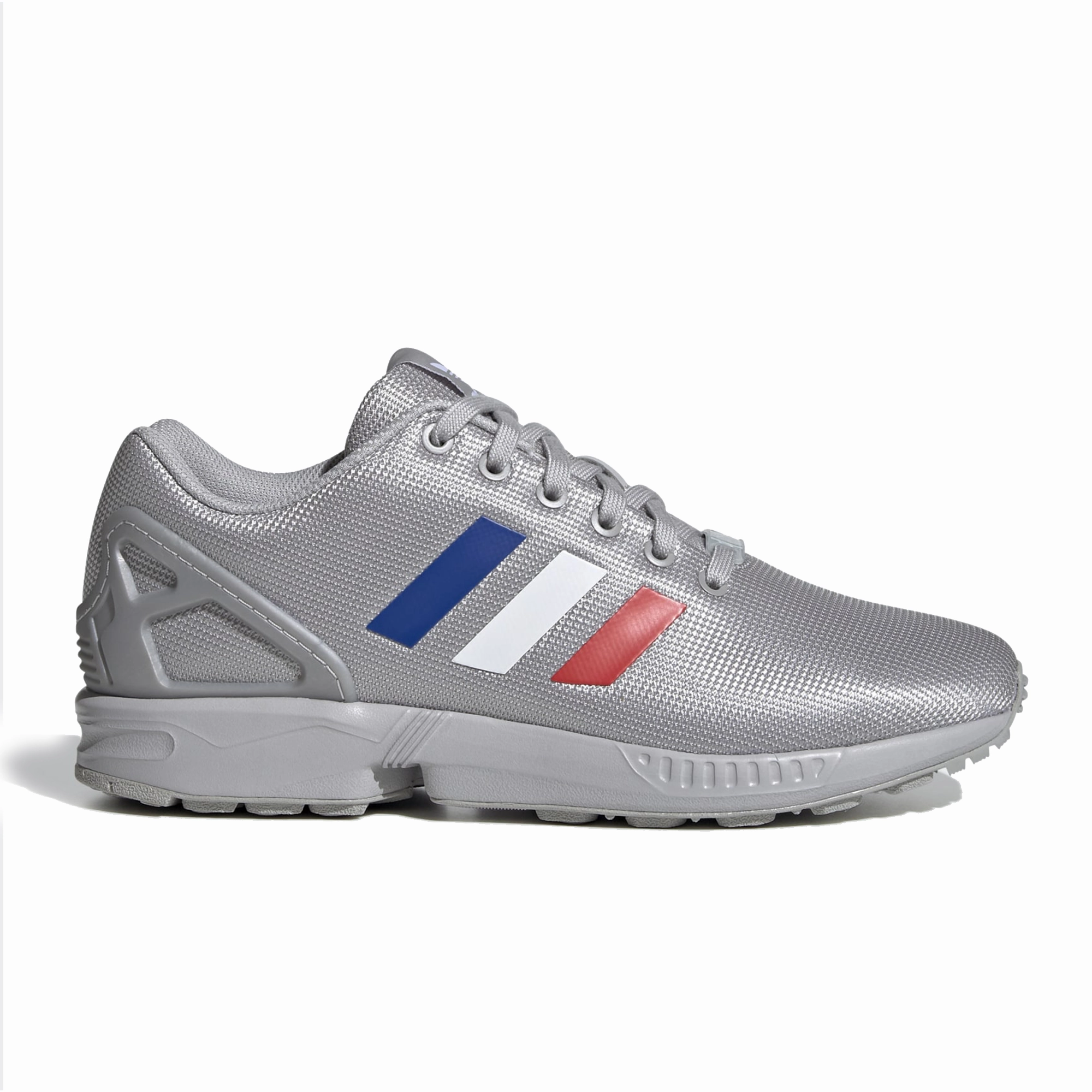 Adidas Shoes Size Chart Adidas Men's ZX Flux Shoes - Grey / Royal Blue / Red