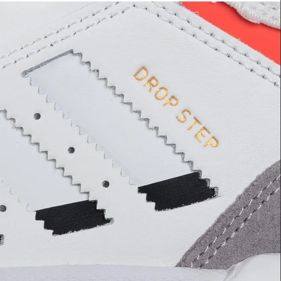 Adidas Originals Scarpa sneakers da ragazzo Drop Step EE8755 bianco-grigio-arancio Sneakers At Wedding