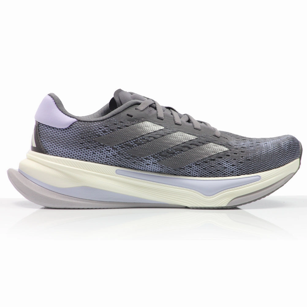 Running Shoes Wide Width adidas Supernova Prima Women's Running Shoe - Grey Strata/Iron Met/Violet Tone
