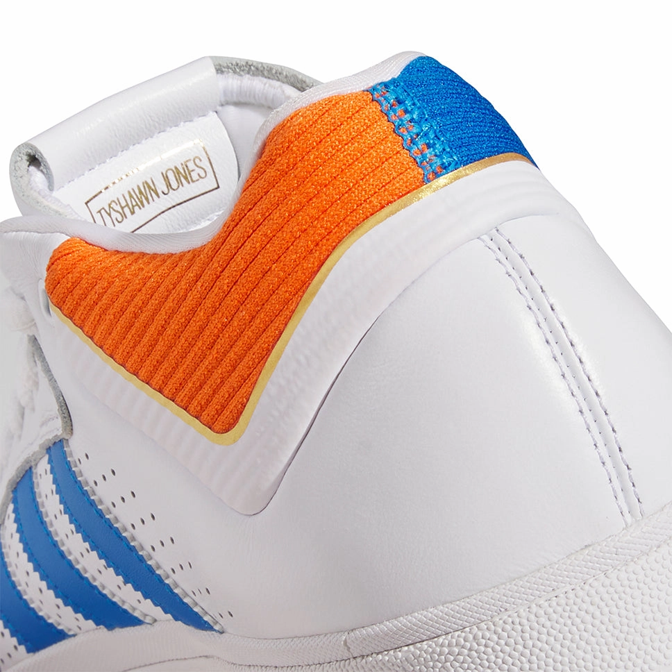 Best High Top Basketball Shoes Adidas Tyshawn Orange Blue Bird Shoes