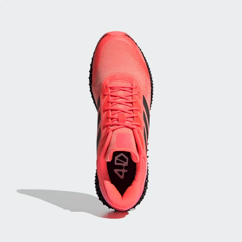 Basketball Shoes Adidas Harden Adidas Unisex 4D Run 1.0 Shoes - Signal Pink / Core Black / Light Flash Orange