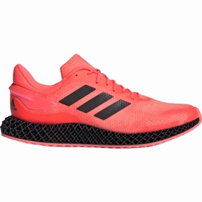 Adidas Unisex 4D Run 1.0 Shoes - Signal Pink / Core Black / Light Flash Orange Adidas Top Sala Competition Indoor Soccer Shoes
