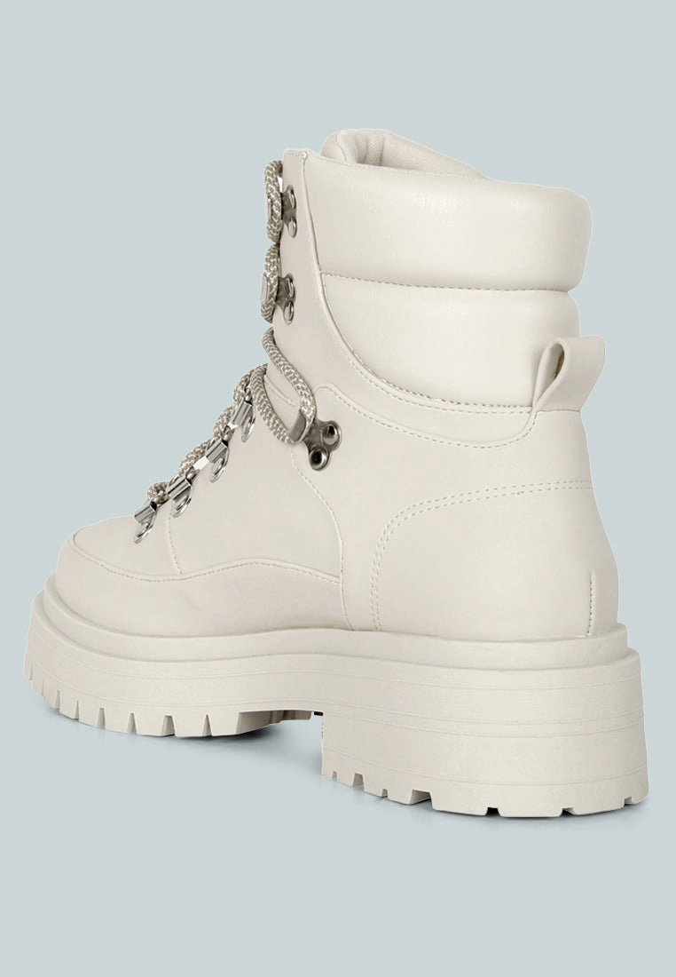 Plantar Fasciitis Work Boots goliath lace up chunky biker boots