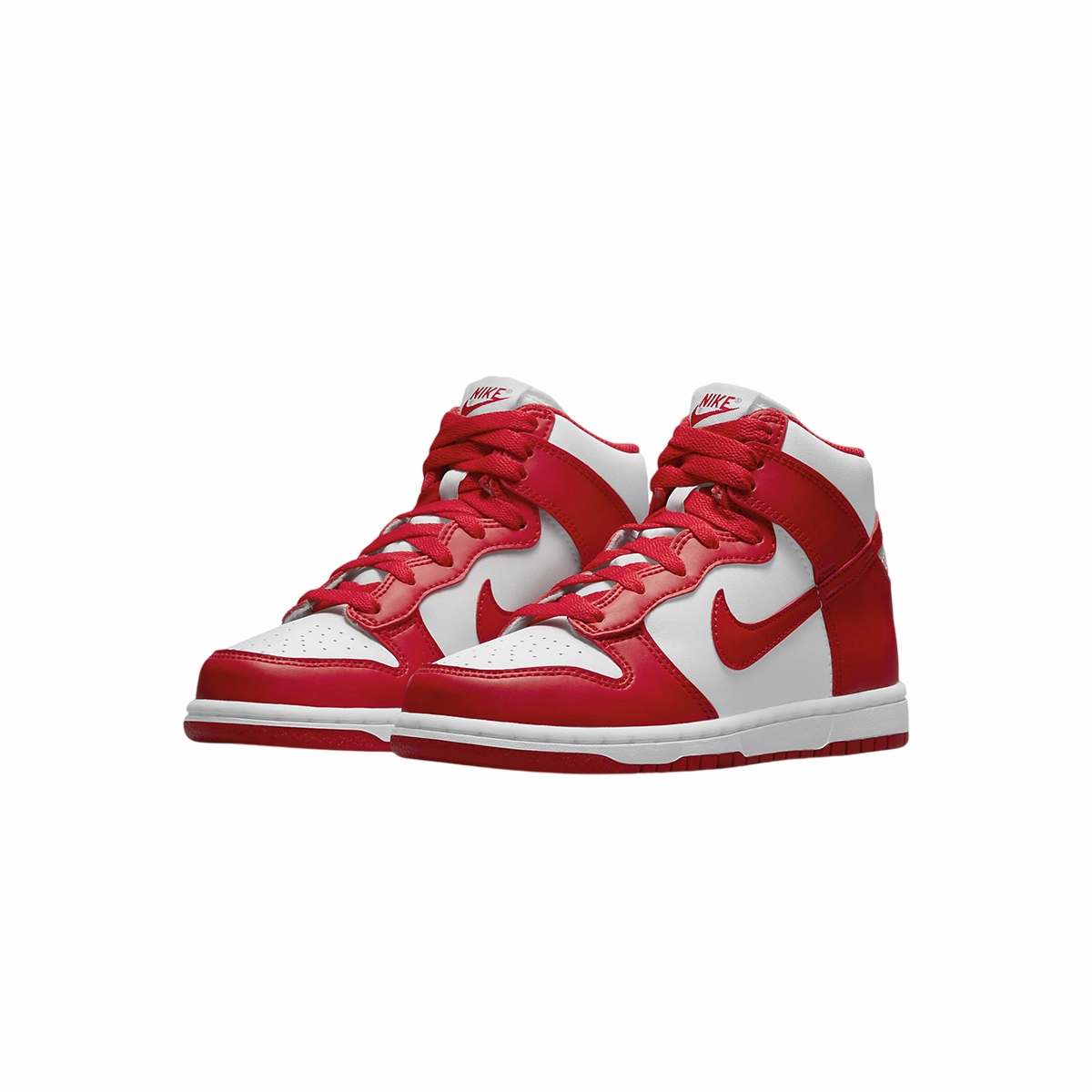 Nike scarpa Sneakers da bambino Dunk High PS DD2314-106 bianco-rosso Dunk Sneakers