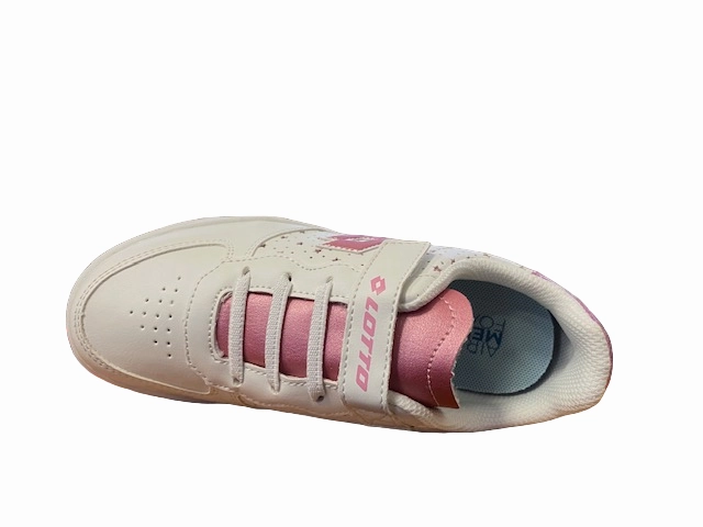 Lotto scarpa da ginnastica da bambina Venus 1 AMF STR CL S 219415 AFS white cashmere ros Cdg Sneakers
